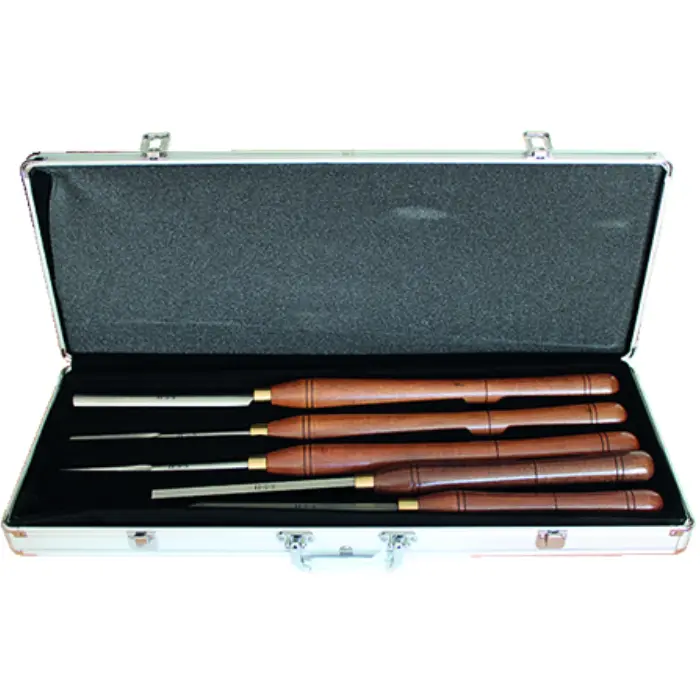 Coffret 5 outils de tournage bois