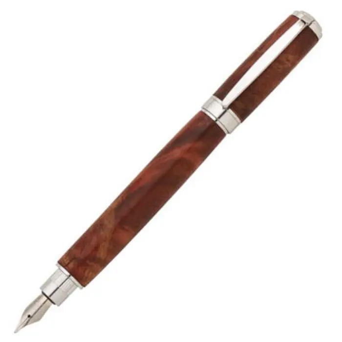 Mécanisme de stylo plume chromé - Jade