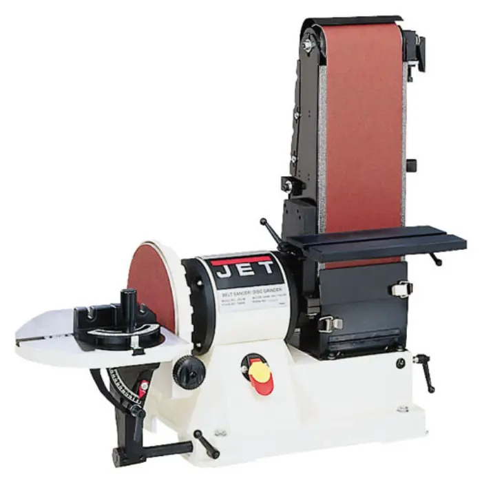 Ponceuse combinée bande 150×1220 mm + disque 230 mm - JSG-96