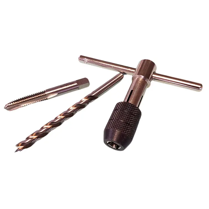 Kit perçage/taraudage pour bouchon conique BS1