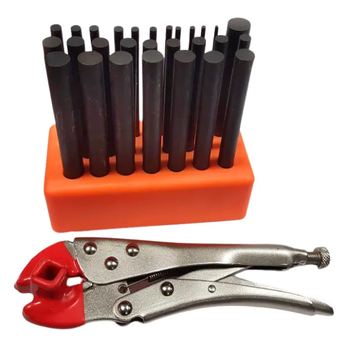 Kit de désassemblage stylos 28 tiges + pince soft-grip