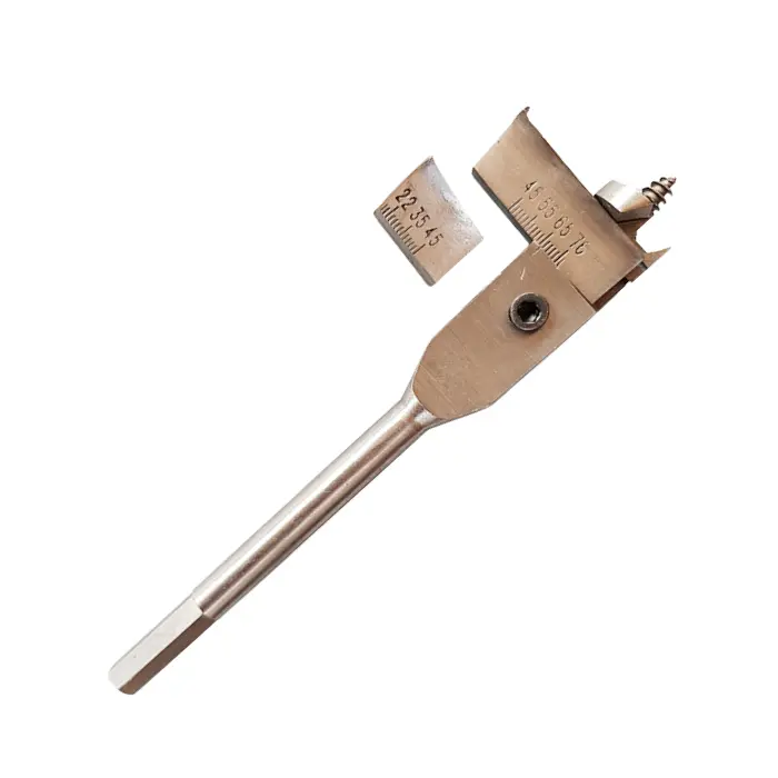 Mèche extensible queue 6 pans Ø 22-76 mm