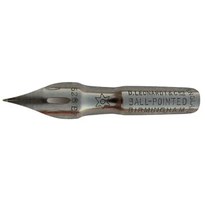 Plume 526 EF ball-pointed acier poli - Leonardt