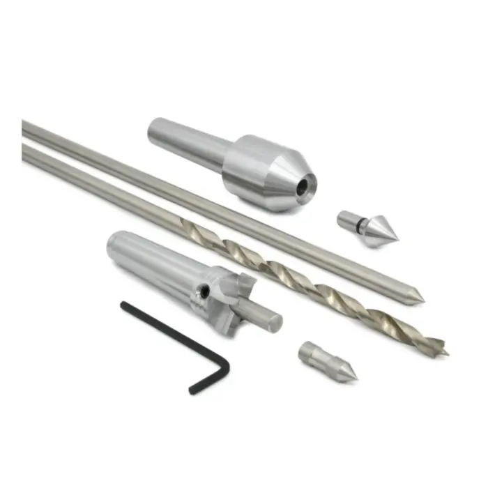 Kit de perçage long CM2 pour tour à bois