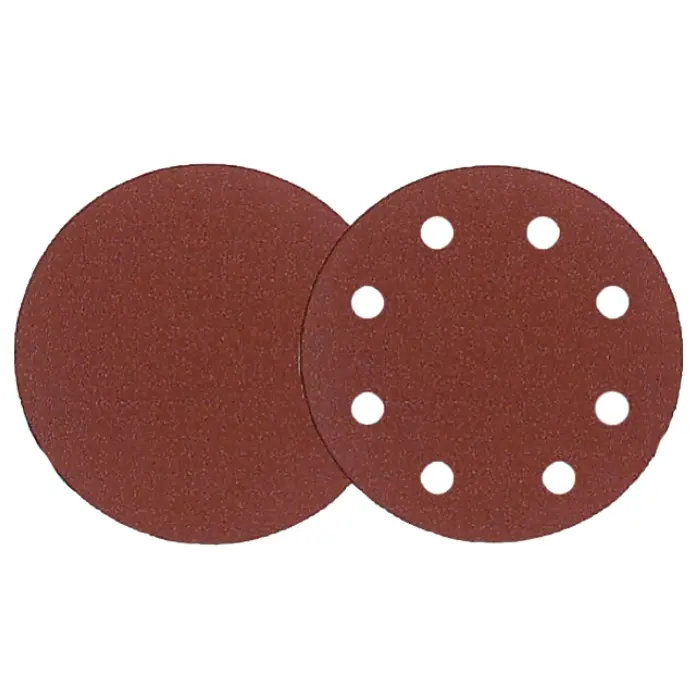 Disque velcro 125 mm 8 trous grain boîte de 50