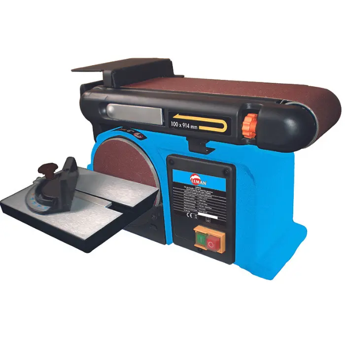 Combiné ponceur disque Ø 150 mm / bande 100×914 mm - LOPON150