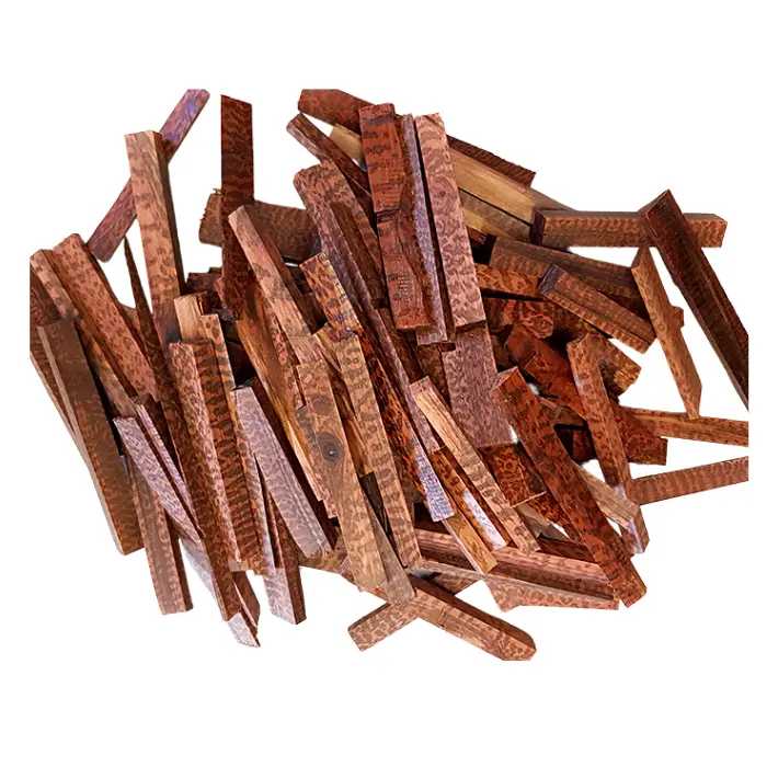 Lot 5 kg de chutes bois d'amourette pour bijoux et incrustations