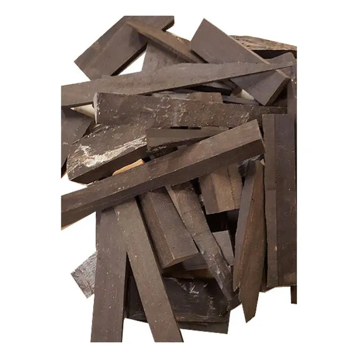 Lot chutes d'ébène du Gabon 5 kg bijoux et incrustations