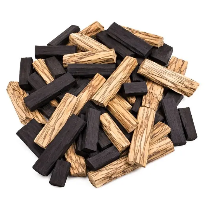 Lot chutes ébène du Gabon et bois de serpent 5 kg