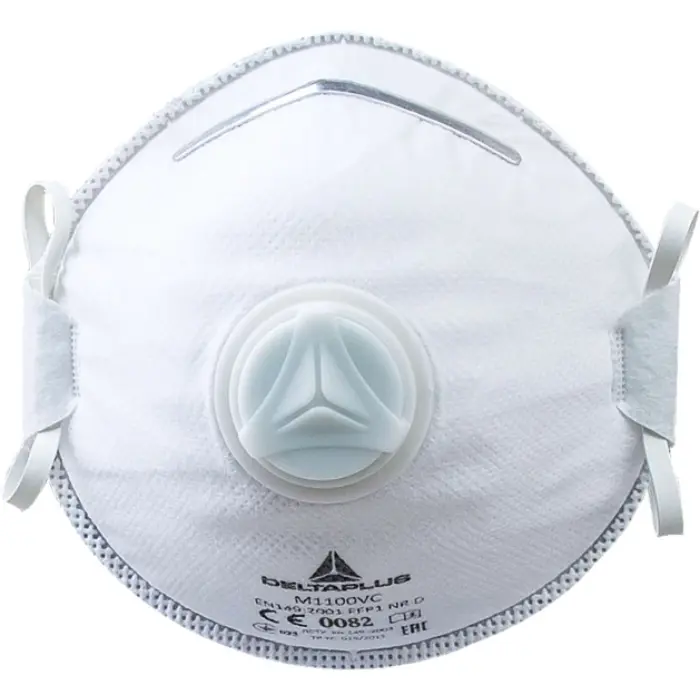 Masque FFP1 à valve jetable, boîte de 10 - M1100V