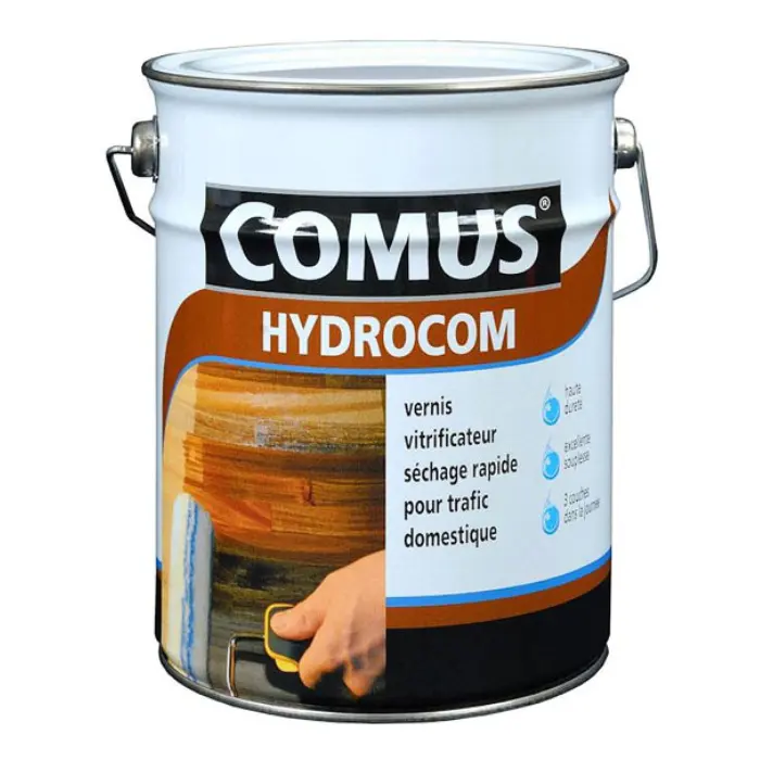 Vitrificateur Hydrocom mat soie incolore 0,75 L