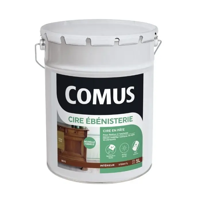 Cire d'ébénisterie chêne clair 5 L