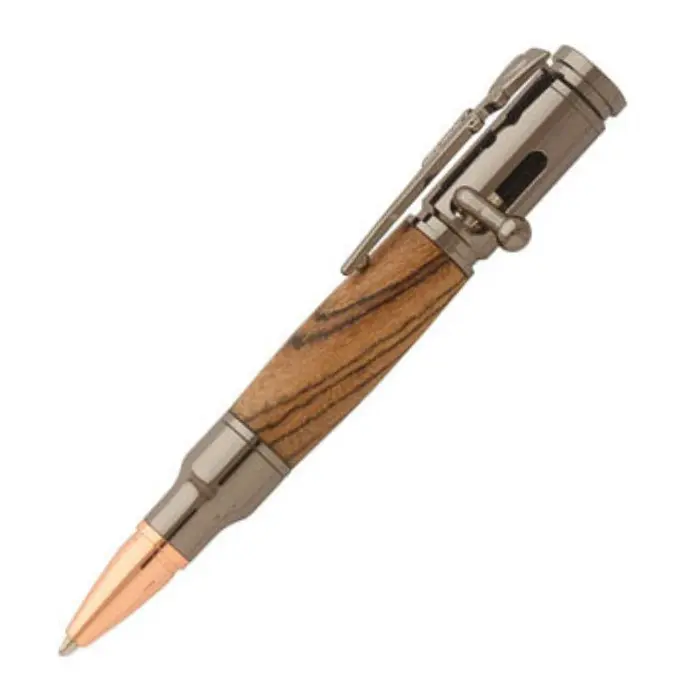 Mécanisme stylo bille mini cartouche gun métal - INES