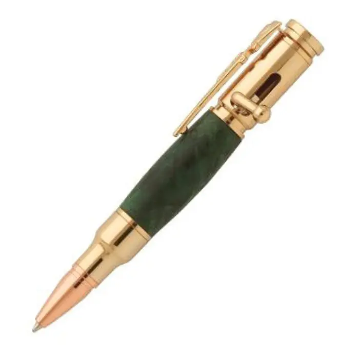 Mécanisme de stylo à bille mini PKCP plaqué or 24 Kt - Sonia