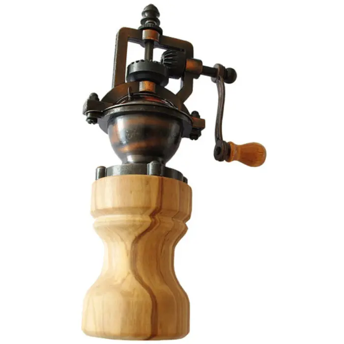 Mécanisme de moulin à poivre finition cuivre antique