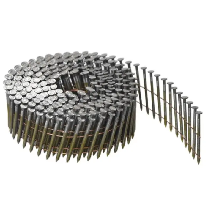 Pointes en rouleau lisses Ø 2,03 × 35 mm acier brut