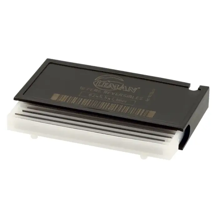 Fers réversibles de rabot 80 × 5,9 × 1,2 mm - boîte de 10