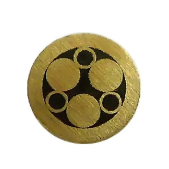 Rivet mosaïque Ø4 × 95 mm laiton/laiton noir