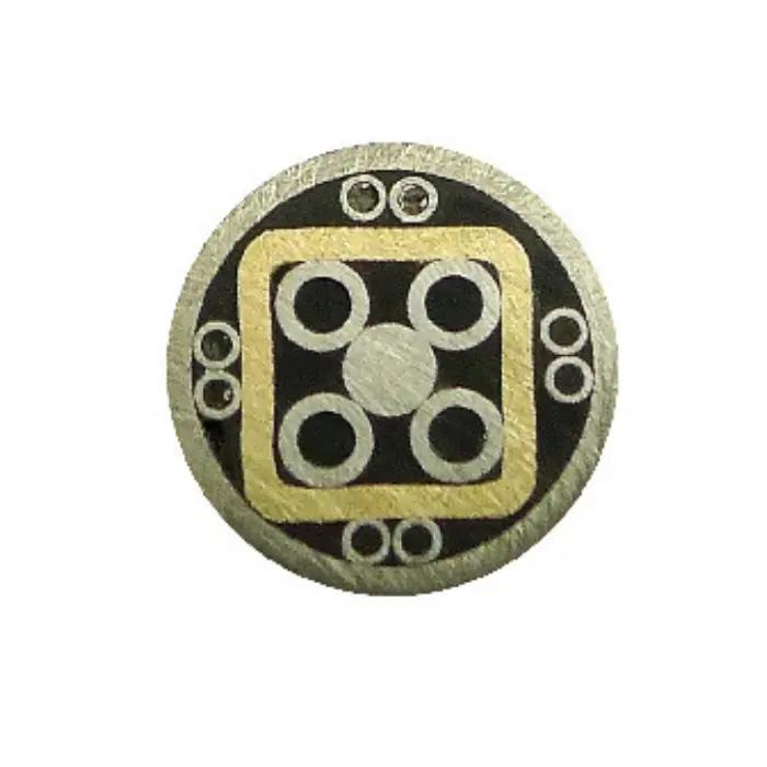 Rivet mosaïque Ø 8 × 95 mm inox/inox finition noire