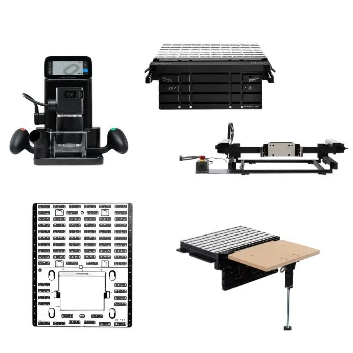 Pack fraiseuse numérique Origin + Workstation + Plate + BenchPilot + Shelf Upgrade