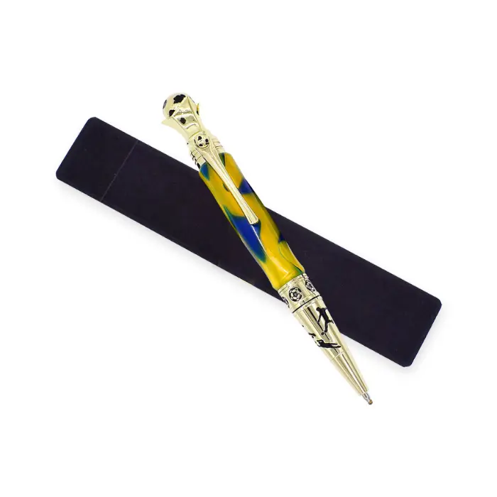 Pochette velours suédine pour stylo — lot de 6