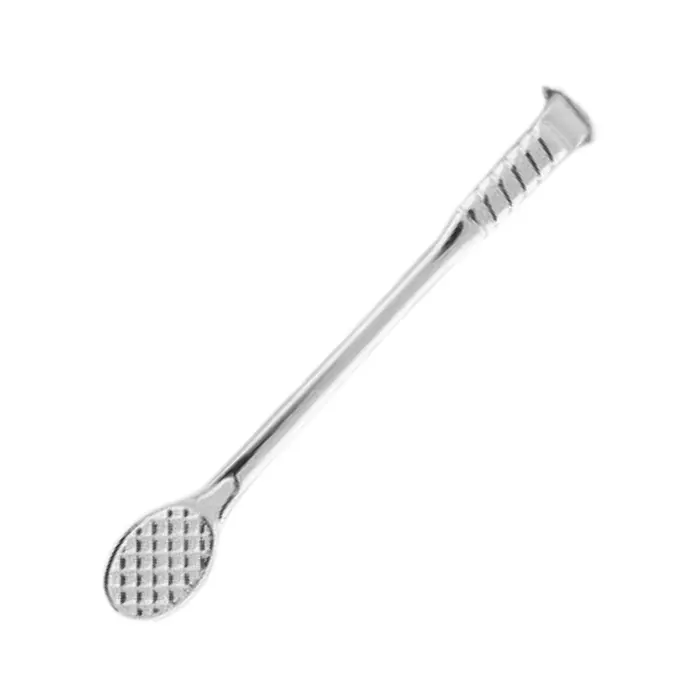 Clip chromé forme raquette pour stylo Ø 7 mm