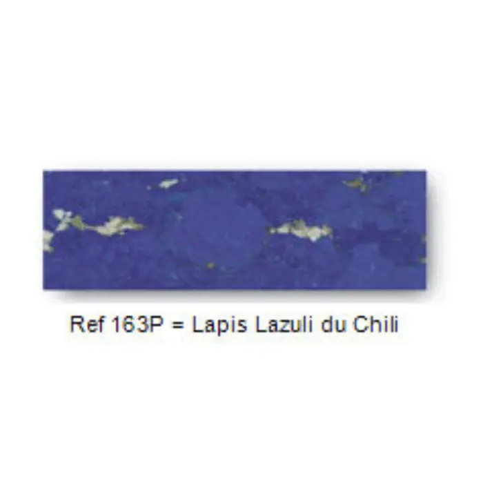 Plaquette pierre reconstituée 105×35×5 mm - Lapis Lazuli du Chili
