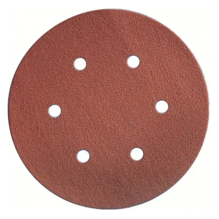 Disques abrasifs velcro Ø150 mm 6 trous grain 100 boîte 50 - KP508