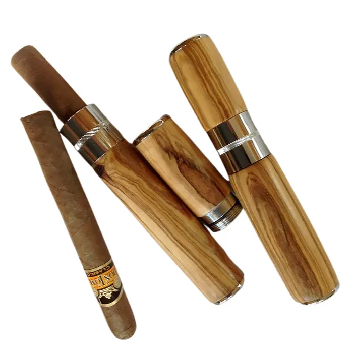 Mécanisme tube à cigare chromé - Humidor