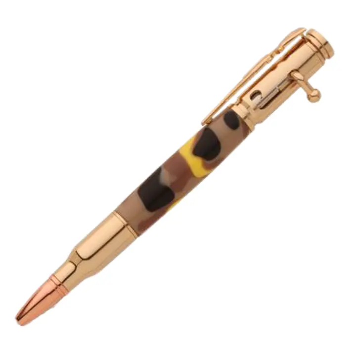 Mécanisme de stylo à bille doré 24kt avec culasse - ANGELINA