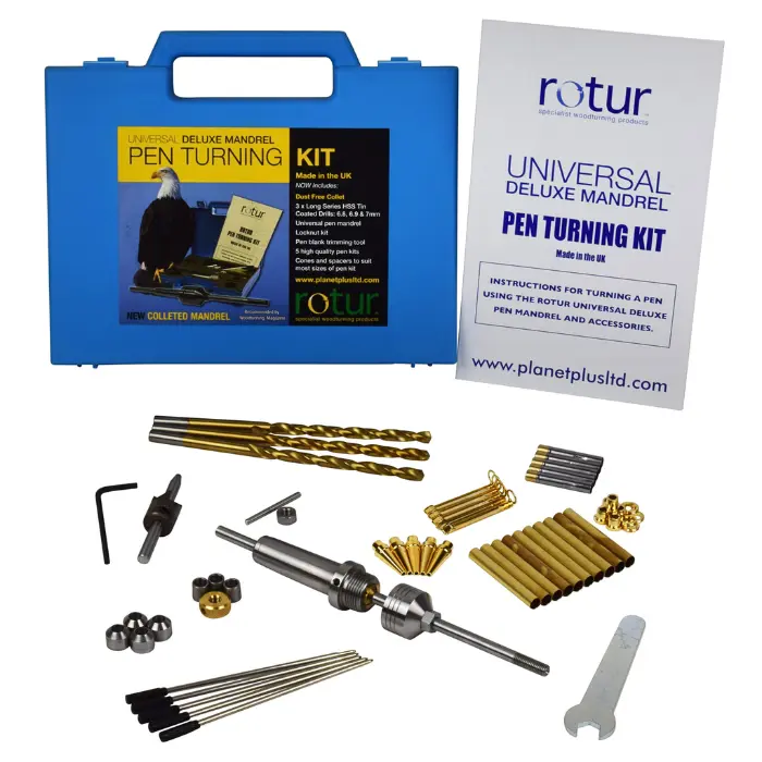Kit "Précision" tournage stylos cône morse N°2 en coffret