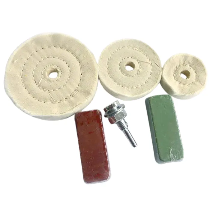 Kit de polissage pour perceuse - 6 pièces