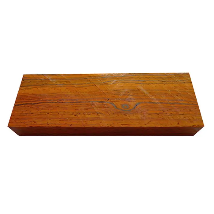 Ébauche de manche en cocobolo 120×42×16 mm
