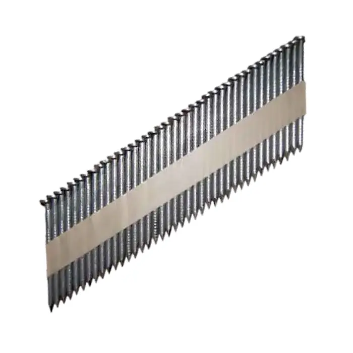 Pointes lisses bande papier 33° 3,1 × 90 mm - carton de 2200