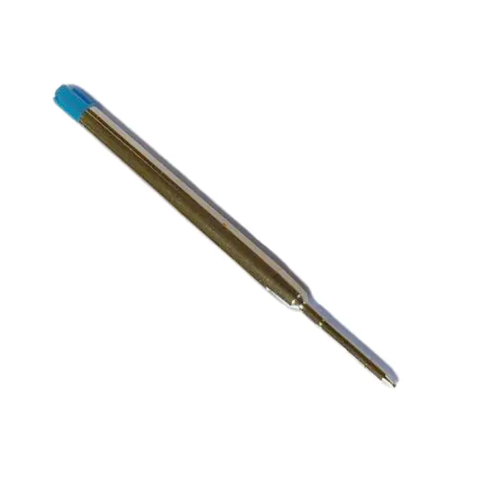 Recharge bille bleue pointe moyenne type Parker