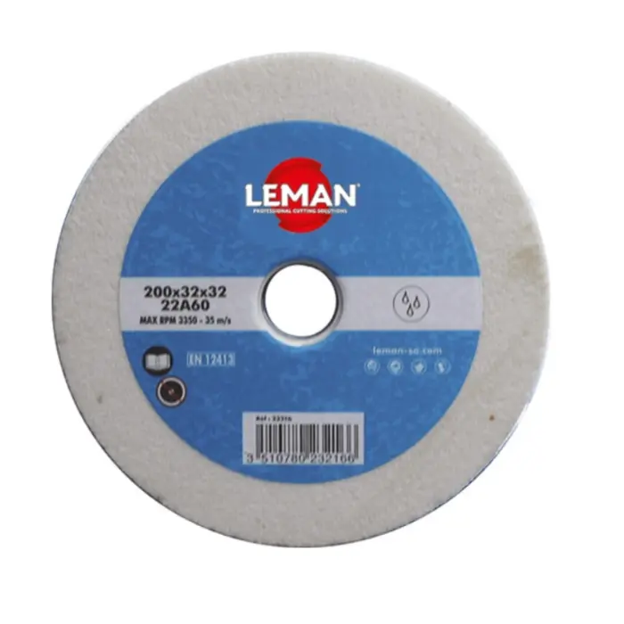 Meule vitrifiée blanche Ø150 x 20 mm alésage 32 grain 46