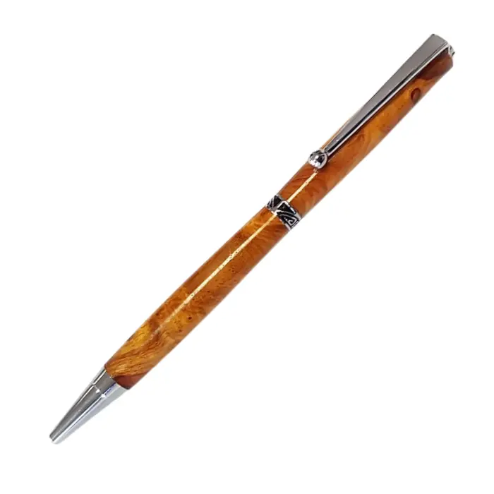 Mécanisme stylo à bille 7 mm chromé modèle Mélissa - Déco