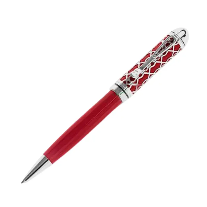 Mécanisme stylo bille 7 mm décor filigrane - Violaine