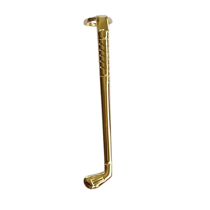 Clip forme Golf Ø 7 mm finition dorée