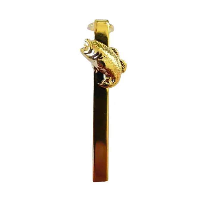 Clip doré forme Truite pour stylo 7 mm