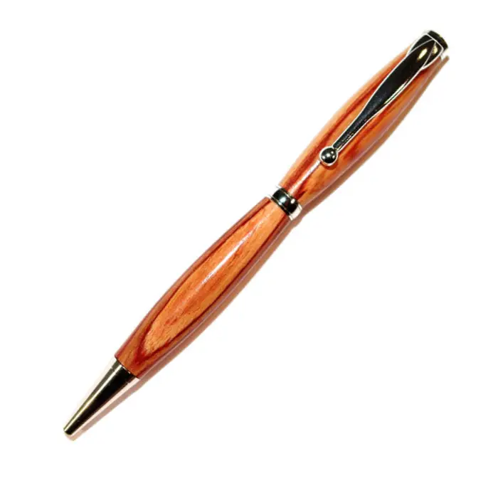 Mécanisme stylo à bille 7 mm clip boule argenté
