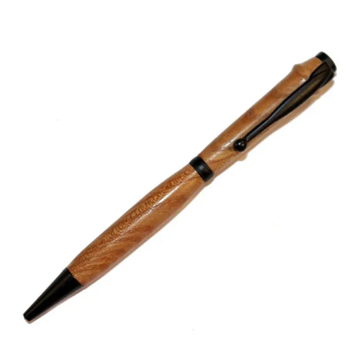 Mécanisme stylo à bille 7 mm, finition émaillée noire - Manon
