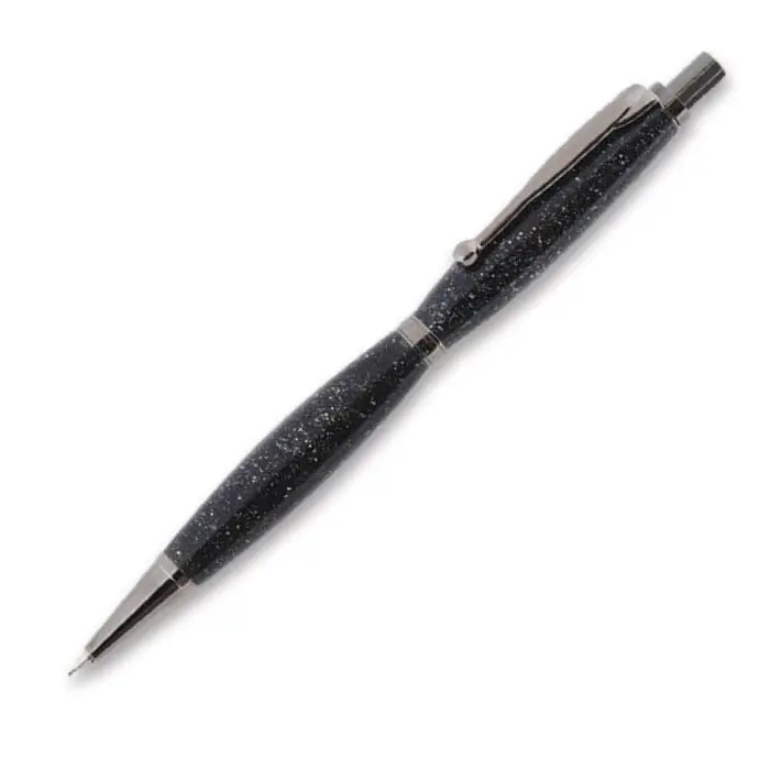 Mécanisme porte-mine 7 mm, finition Gun Metal - Rose