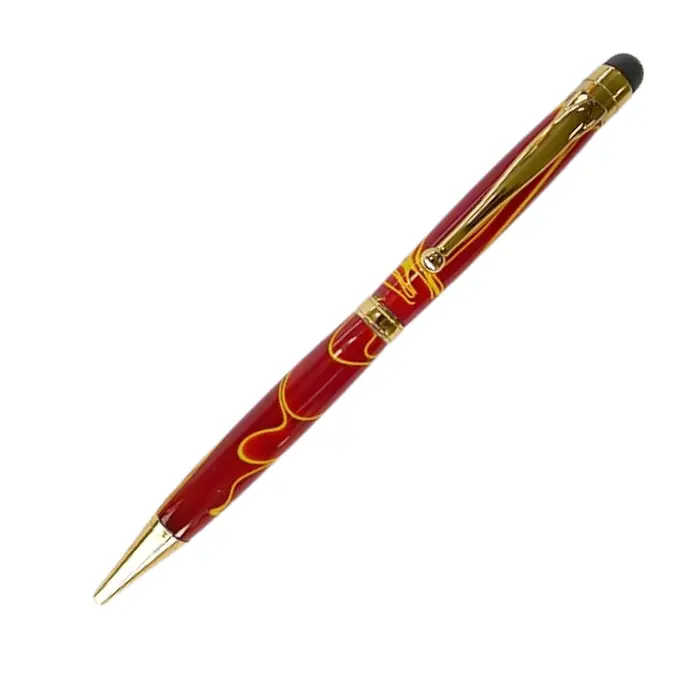 Mécanisme stylo à bille tactile 7 mm, finition dorée - Eden
