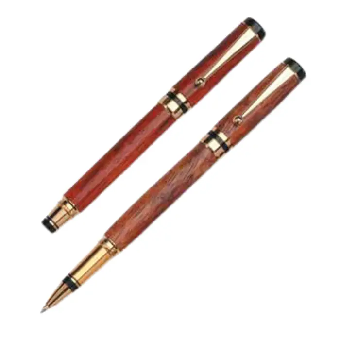 Mécanisme stylo roller ball Elite 10 mm, plaqué or 14K - Stéphanie