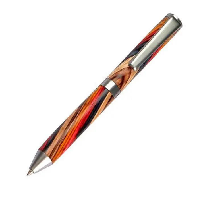 Mécanisme stylo bille 7 mm format mini, finition chromée