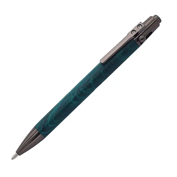 Mécanisme stylo à bille Jazz 9,1 mm, finition Gun Metal - Betty