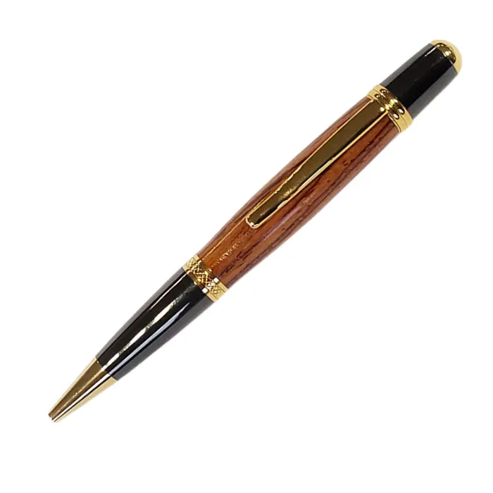 Mécanisme stylo bille Ø 10,5 mm Lydie, doré + gun métal