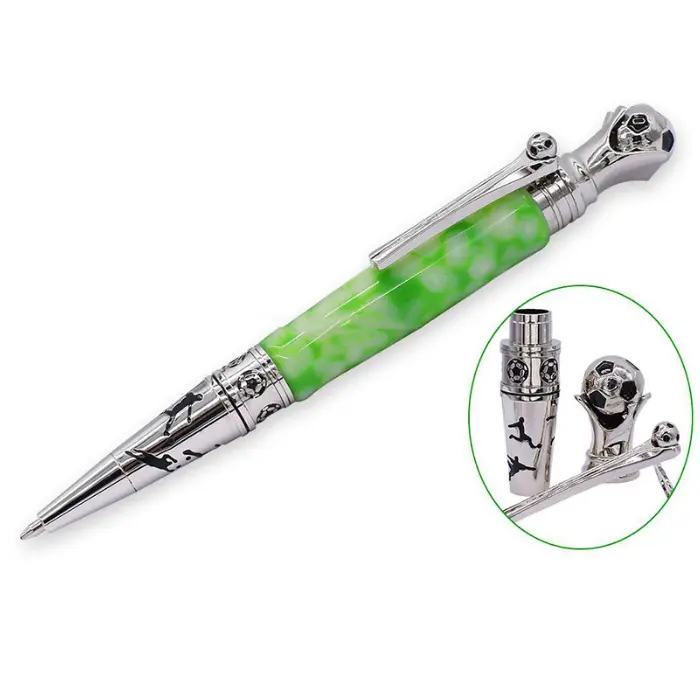 Mécanisme de stylo à bille 9,3 mm - Sandy Nickelé
