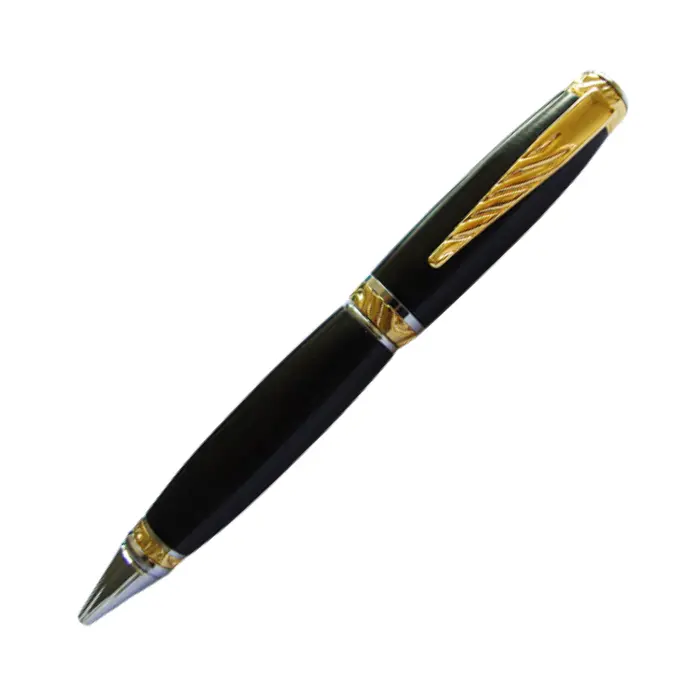 Mécanisme de stylo à bille 10 mm chromé/or 24Kt - Lola